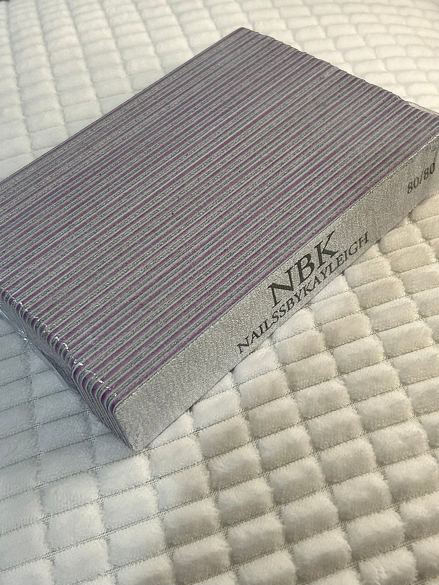 80/80 Grit Nail Files