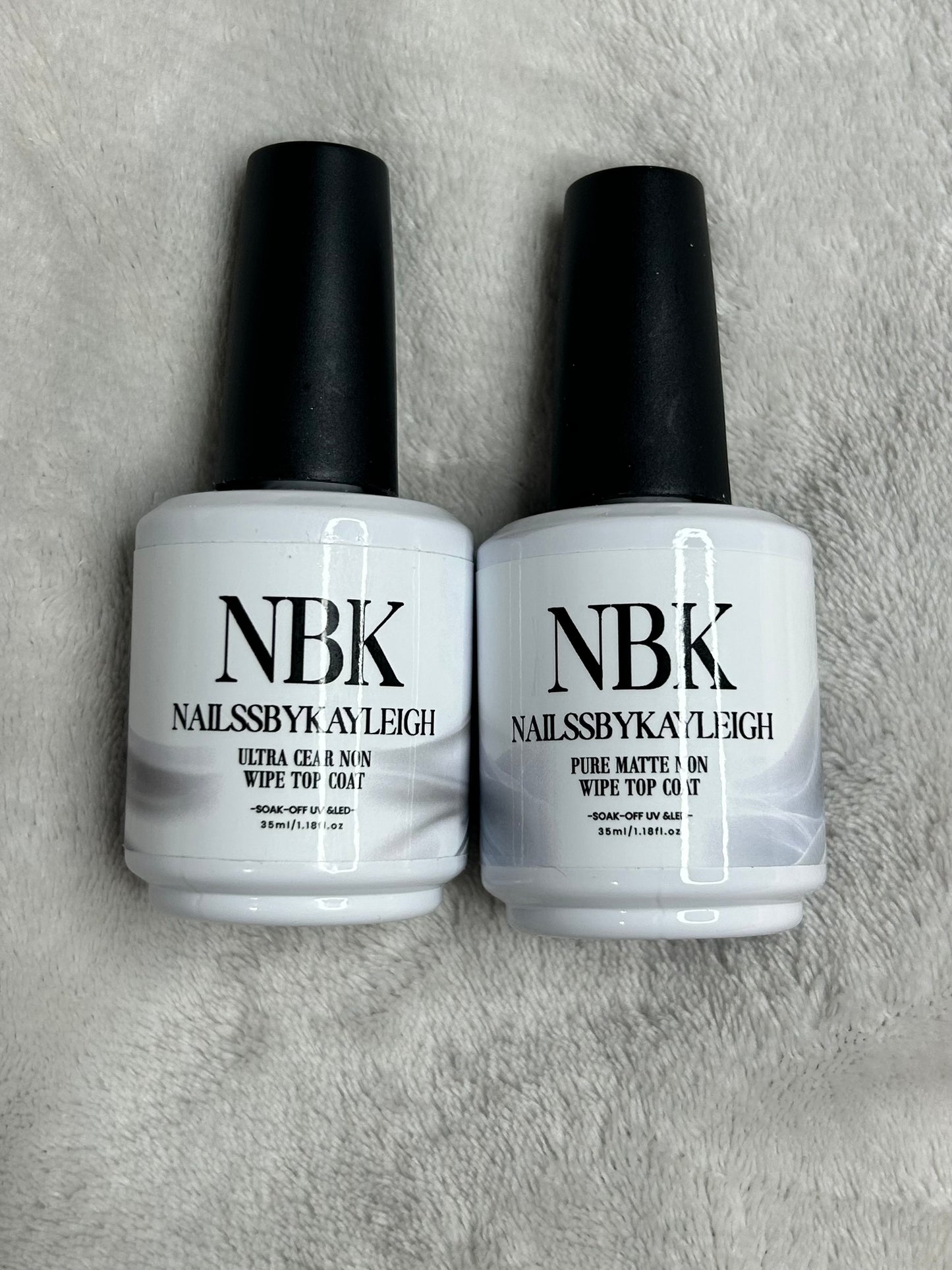 Top coat DUO | Ultra Clear & Pure Matte Top Coat Pair | 35ml each